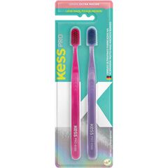 Escova Dental Kess Pro Extra Macia 2 unidades