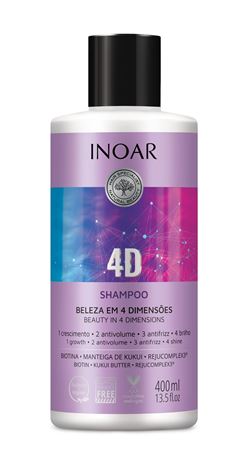 Shampoo Inoar 400 ml 4D