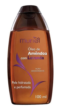 Oleo Corporal Muriel 100 ml Oleo de Amendoa com Lavanda