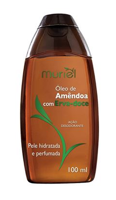 Oleo Corporal Muriel 100 ml Oleo de Amendoa com Erva-Doce
