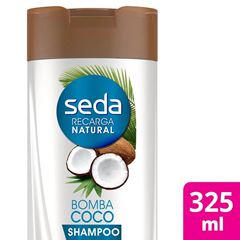 Shampoo Seda Recarga Natural 325 ml Bomba de Coco 