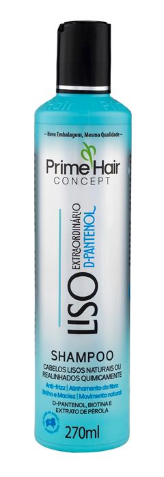 Shampoo Prime Hair Concept 270 ml Liso Extraordinário