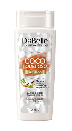 Shampoo Dabelle 250 ml Coco Poderoso