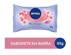 Sabonete Barra Nivea 85 gr Flor de Cerejeira