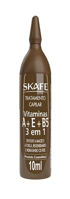 Ampola de Tratamento Skafe 10 ml Vitamina A + E + B5