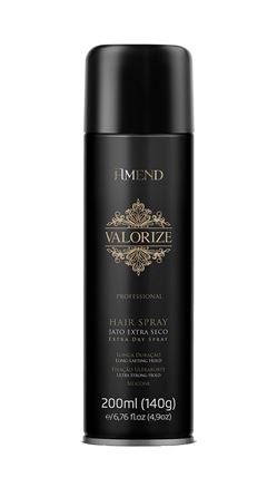 Hair Spray Fixador Amend Valorize 200 ml Ultra Forte 