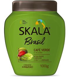 Creme de Tratamento Skala Brasil 1000 gr Café Verde 