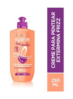 Creme para Pentear Elseve 250 ml Liso dos Sonhos 