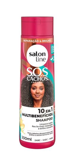 Shampoo Salon Line S.O.S Cachos 300 ml + Poderosos 