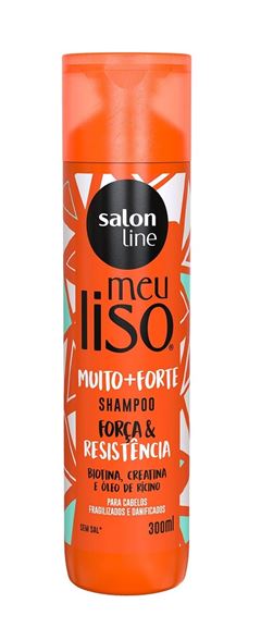 Shampoo Salon Line Meu Liso 300 ml Muito + Forte 