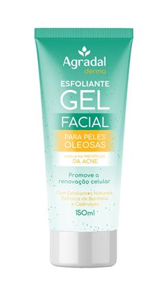 Esfoliante Gel Facial Agradal 150 ml 