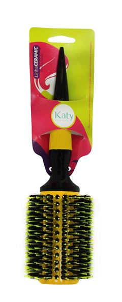 Escova Cabelo Katy Profissional 44mm Amarela