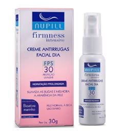 Hidratante Facial Antirrugas Dia Nupill 30 gr Q10 FPS 30