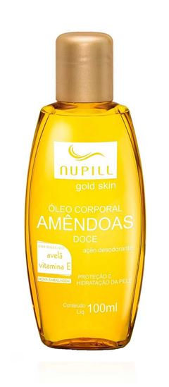 Oleo Corporal Nupill Gold Skin 100 ml Avel? e Vitamina E