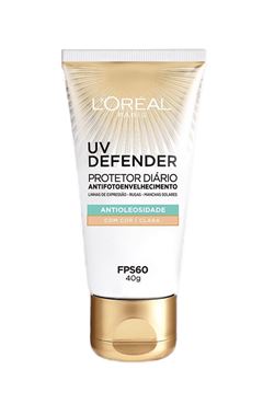 Protetor Solar Facial L oreal Paris UV Defender FSP 60 40 gr Clara