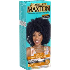 Coloração Maxton Kit Prático Preto Azulado Intenso 1.77