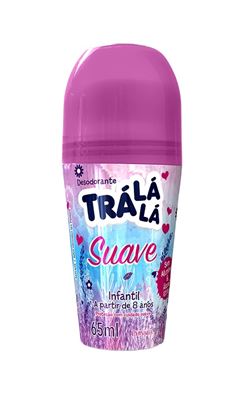Desodorante Roll-On Infantill Trá Lá Lá 60ml Suave