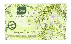 Sabonete Bloom 90 gr Alecrim e Sálvia 2 unidades