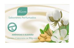 Sabonete Bloom 90 gr Amêndoa e Algodão 2 unidades