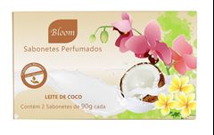 Sabonete Bloom 90 gr Leite de Coco 2 unidades
