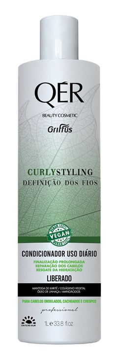 Condicionador Griffus Qér 1 L Curly Styling 