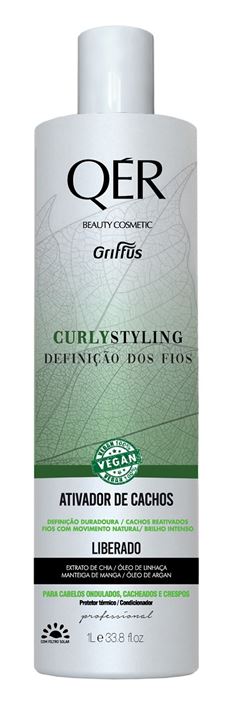 Ativador de Cachos Griffus Qér 1 L Curly Styling 