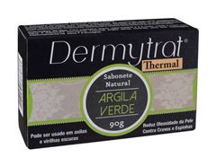 Sabonete Facial em Barra Dermytrat 90 gr Argila Verde 
