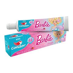Gel Dental Infantil Com Fluor Condor 50 gr (2-5 Anos) Barbie