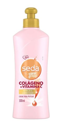 Creme para Pentear Seda By Niina Secrets 300 ml Colageno + Vitamina C