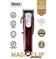 Máquina de Corte Wahl Magic Clip Cordless Bivolt