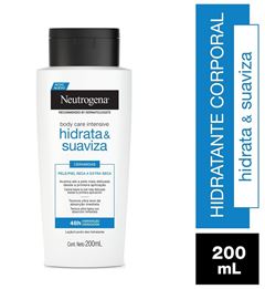 Hidratante Corporal Neutrogena 200 ml Body Care Intensive Hidrata e Suaviza 