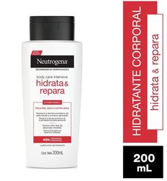 Hidratante Corporal Neutrogena 200 ml Body Care Intensive Hidrata e Repara