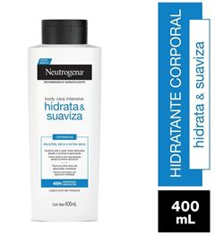 Hidratante Corporal Neutrogena 400 ml Body Care Intensive Hidrata e Suaviza 