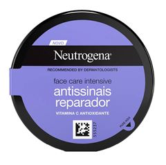 Hidratante Facial Neutrogena 100 gr Face Care Intensive Antissinais Reparador 