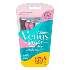 Aparelho de Depilar Gillette Venus Simply com 4 unidades 