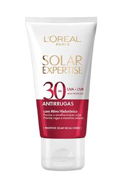 Protetor Solar Facial L oreal Paris Solar Expertise Antirrugas FPS 30 40 gr