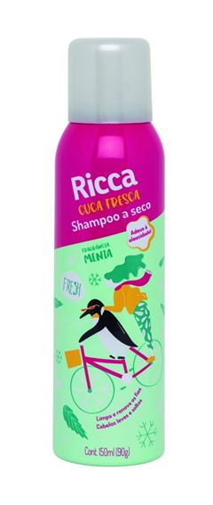 Shampoo Seco Ricca 150 ml Menta