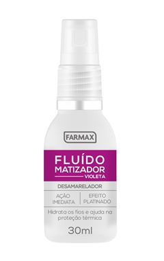 Fluído Capilar Matizador Farmax 30 ml Violeta 