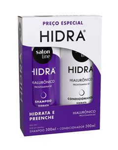 Kit Shampoo e Condicionador Salon Line Hidra 300 ml Hialurônico