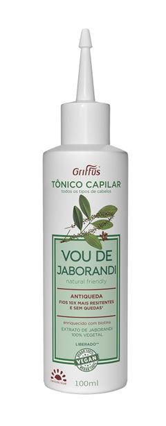 Tônico Capilar Griffus 100 ml Vou de Jaborandi