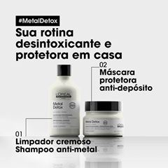 Shampoo L´oréal Professionnel Serie Expert 1500 ml Metal Detox