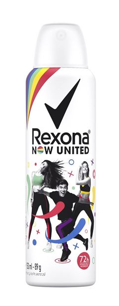 Desodorante Aerosol Rexona Unissex 90 gr United