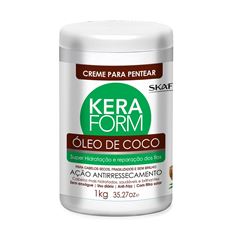 Creme Pentear Keraform 1 kg Oleo de Coco