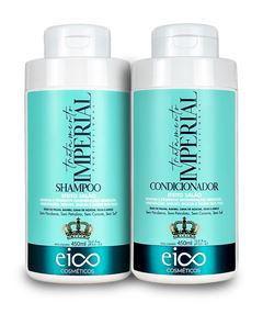 Kit Shampoo + Condicionador Eico 450 ml Tratamento Imperial 