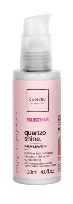 Balm Leave-In Cadiveu Quartzo Shine 120 ml #GlossyHair
