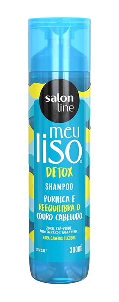 Shampoo Salon Line Meu Liso 300 ml Detox