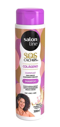 Shampoo Salon Line SOS Cachos 300 ml Colágeno 