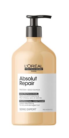 Shampoo L'oréal Professionnel Serie Expert 750 ml Absolut Repair Gold Quínoa + Protein