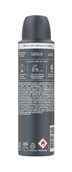 Desodorante Aerosol Antitranspirante Dove Men Care 150 ml Eucalipto e Menta