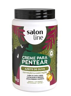 Creme para Pentear Salon Line 1kg Azeite de Oliva